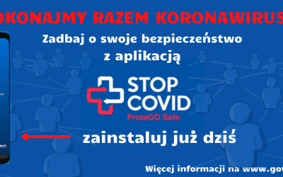 Zadbaj o swoje bezpieczeństwo z aplikacją Stop Covid